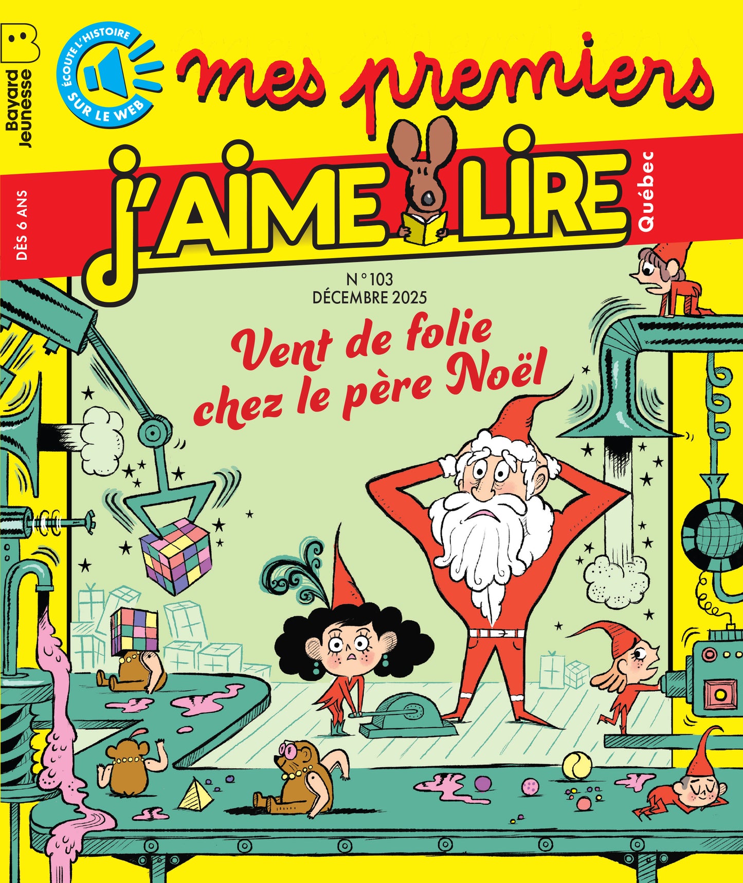 MES PREMIERS J'AIME LIRE QUÉBEC #103 - Décembre 2025