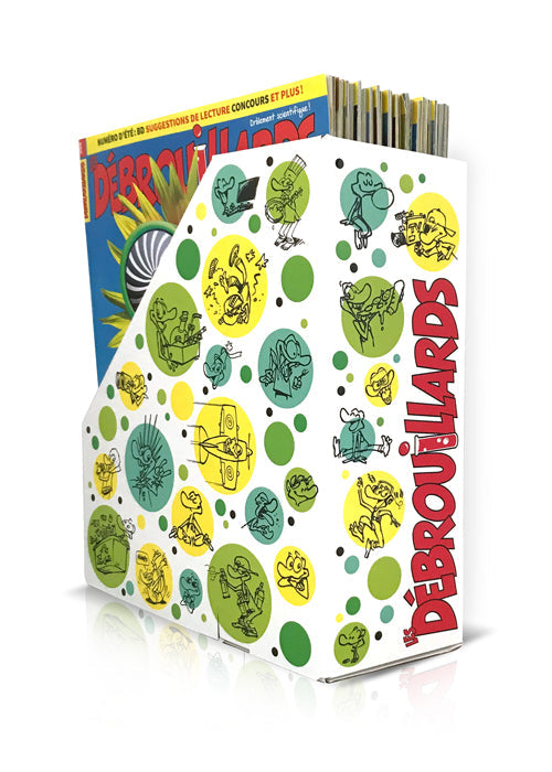 COFFRET DE RANGEMENT MAGAZINE LES DÉBROUILLARDS // promo debboutique