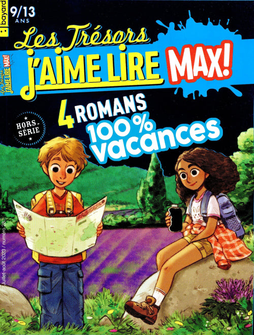 HS LES TRÉSORS DE J'AIME LIRE MAX #28 - 4 romans 100% vacances