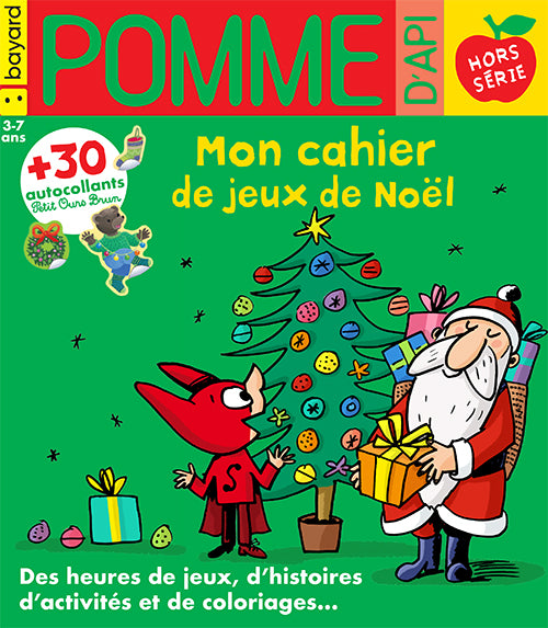 HORS-SÉRIE : Mon cahier de jeux de Noël NO40 - Pomme d'Api