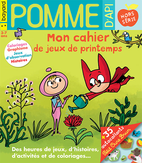 HORS-SÉRIE : Mon cahier de jeux de printemps NO38 - Pomme d'Api