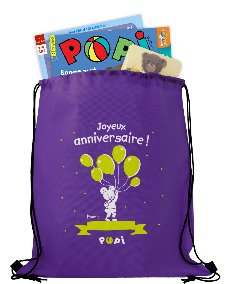 Sac à surprises Popi