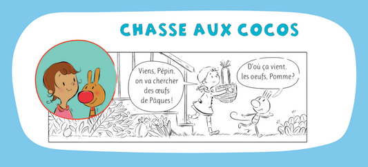 Coloriage Pomme et Pépin