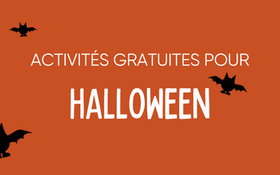Activités pour l'Halloween gratuites à télécharger : coloriages, bricolages et jeux pour enfants