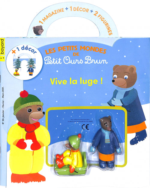 Les petits mondes de Petit Ours Brun - Vive la luge