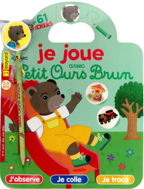 Je joue avec Petit ours brun : Au parc