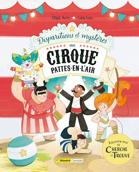 Disparitions et mystères au Cirque Pattes-en-l’air (ePub numérique)