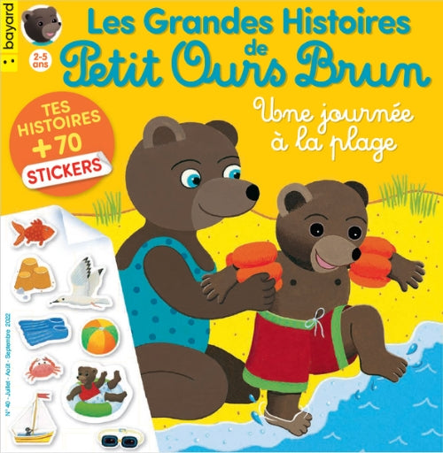 Les grandes histoires de Petit Ours Brun - Une journée à la plage