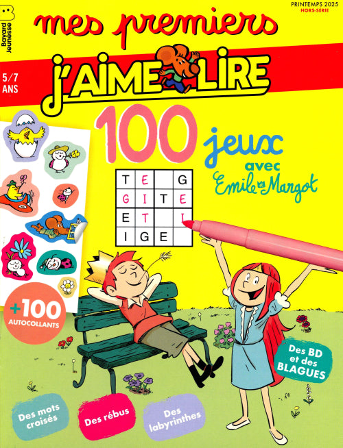 HS MES PREMIERS J'AIME LIRE JEUX #48