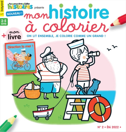 MON HISTOIRE À COLORIER N02 - Été 2022