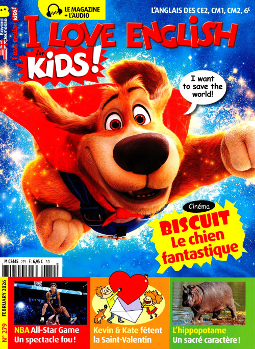 I LOVE ENGLISH KIDS #279 - FÉV 2026