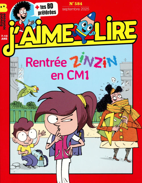 J'AIME LIRE #584 - SEPTEMBRE 2025