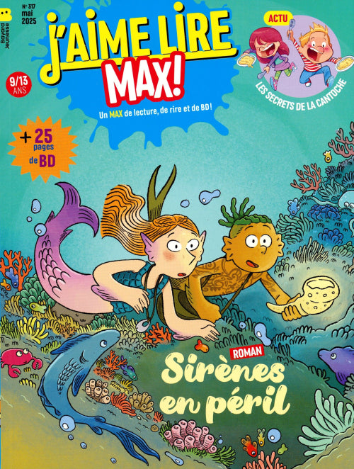 J'aime lire Max