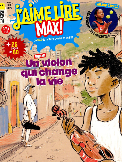 J'aime lire Max