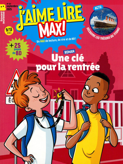 J'AIME LIRE MAX #321 - SEPT 2025