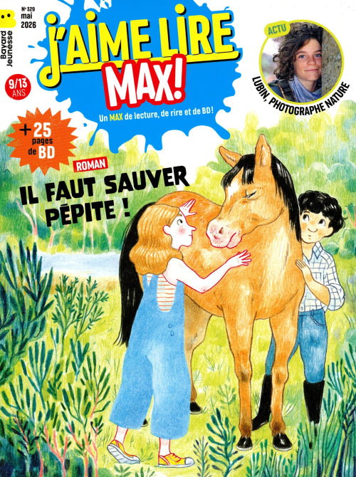 J'aime lire Max