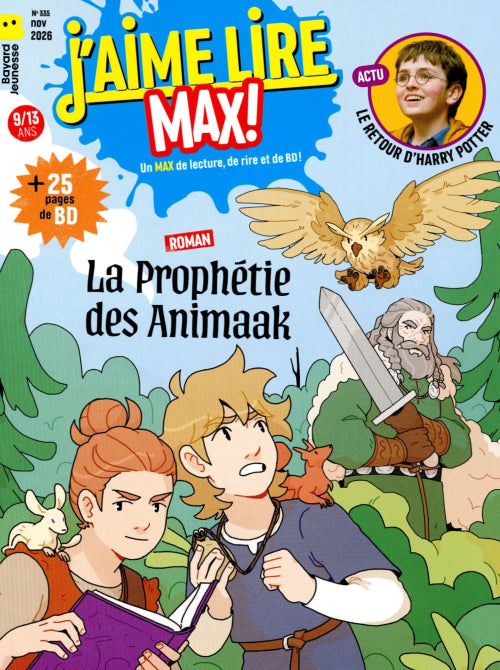 J'aime lire Max