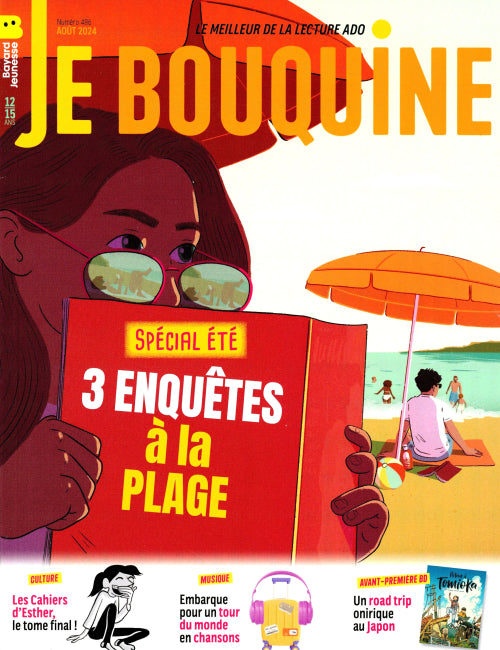 JE BOUQUINE #486 - AOUT 2024