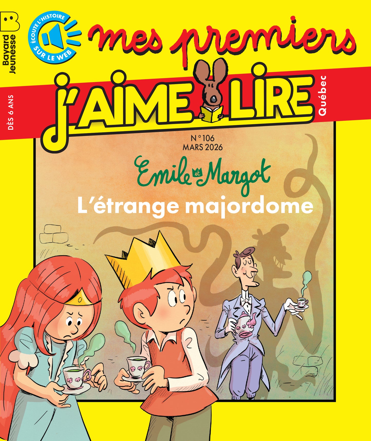 MES PREMIERS J'AIME LIRE QUÉBEC #105 - MARS 2026