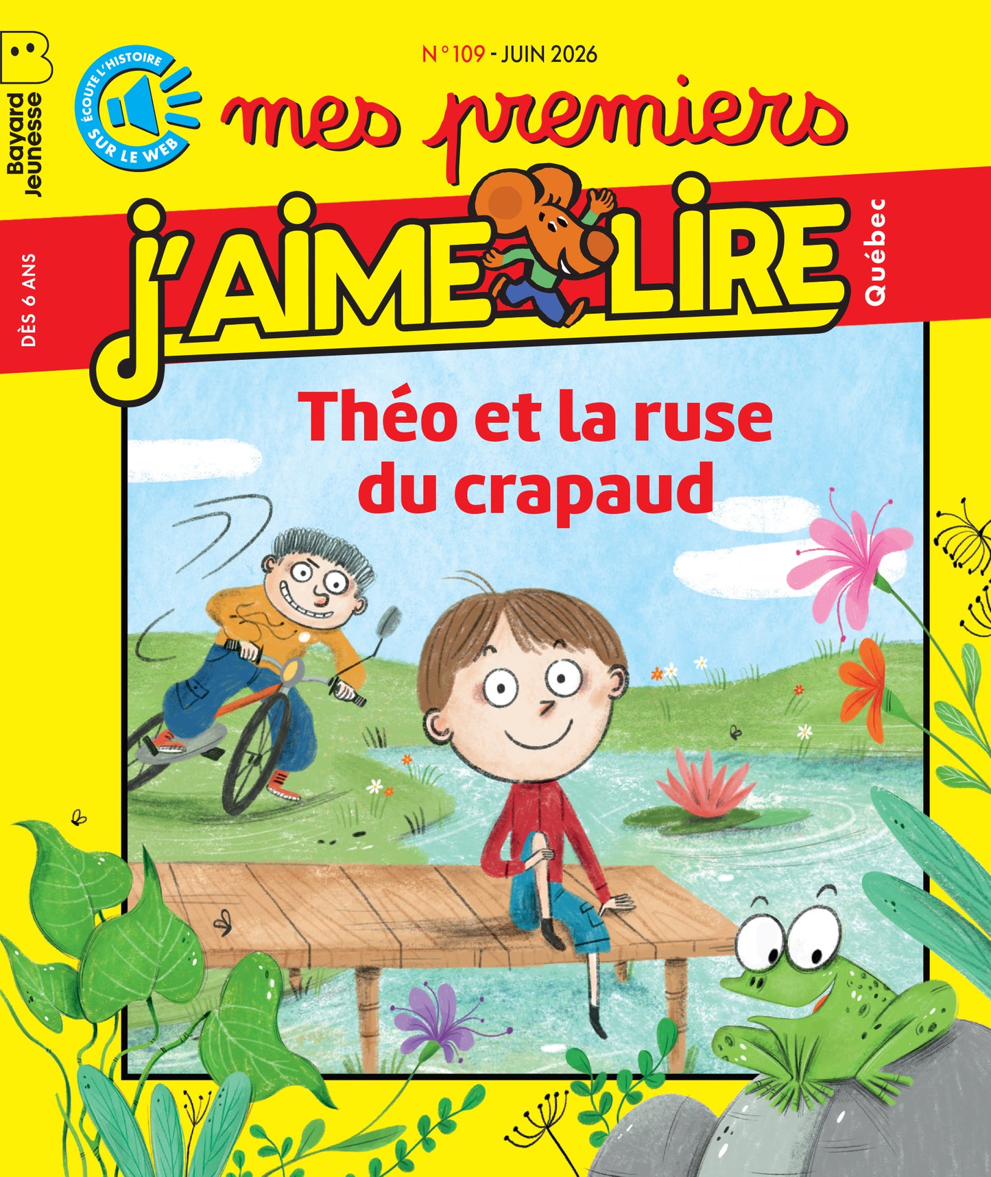 MES PREMIERS J'AIME LIRE QUÉBEC #109 - Juin 2026