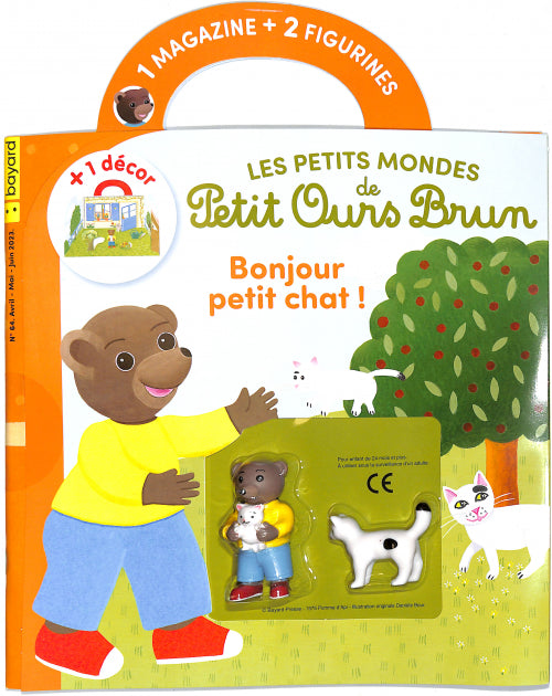 Les petits mondes de Petit Ours Brun - Bonjour petit chat