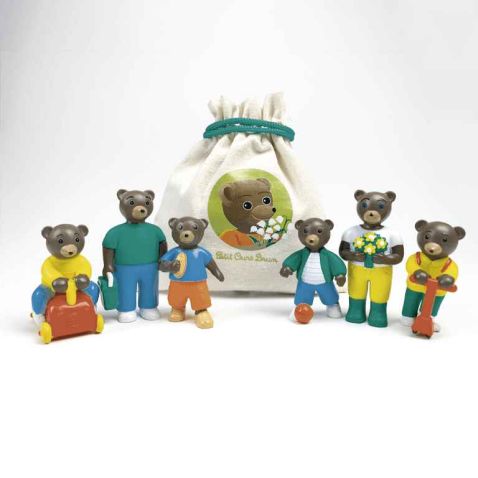 FIGURINES PETIT OURS BRUN - PROMENADE