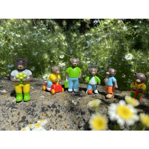 FIGURINES PETIT OURS BRUN - PROMENADE