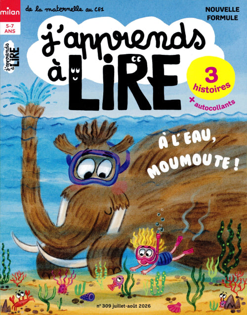 J'APPRENDS À LIRE #309 - JUIL-AOÛT 2026