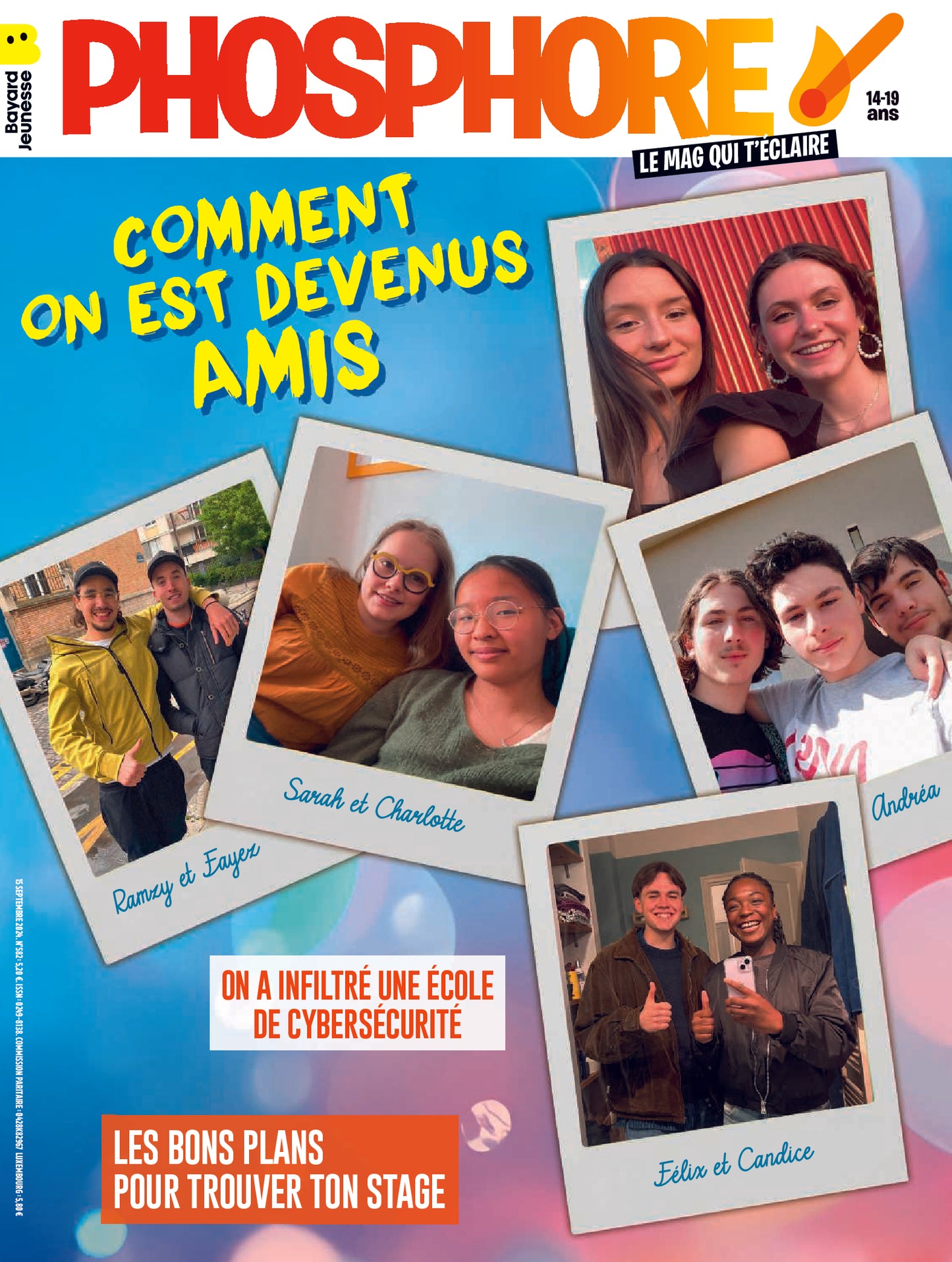 PHOSPHORE #582 - 15 SEPTEMBRE 2024