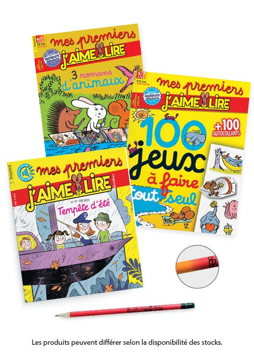 C'est l'été avec Mes premiers J'aime lire