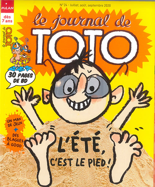 LE JOURNAL DE TOTO #24 - L'été c'est le pied!