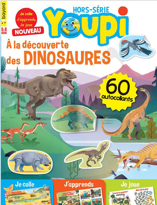 HORS SÉRIE YOUPI - DÉCOUVERTE DES DINOSAURES