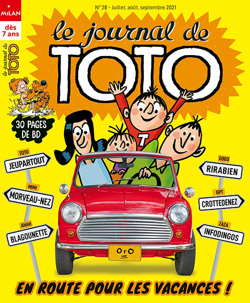 LE JOURNAL DE TOTO #28 - En route pour les vacances