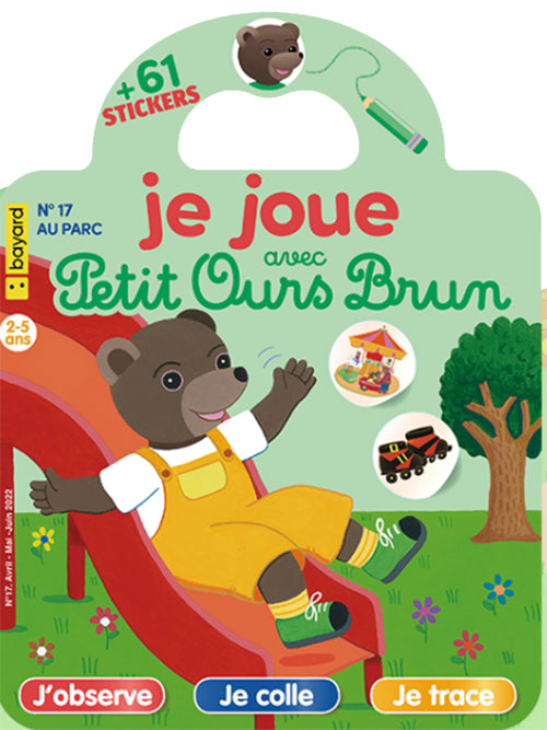 Je joue avec Petit ours brun : Au parc