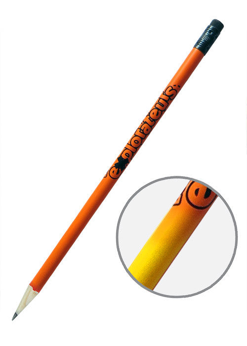 Crayon mine orange Les Explorateurs